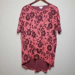 LULAROE Floral Printed Comfy Tunic Top